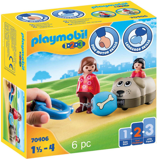 Playmobil 123 Dog Train Car für 1,5+ Jahre Jahre