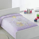 Piel SA Blanket Spanish Nursery Swaddling Blankets 6376 Bear Moon Velvet Lilac 80x110cm