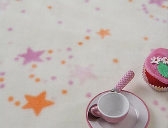 Piel SA Babydecken Wickeltücher für Kinderzimmer 6361 Stars 80x110cm