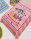 Piel SA Babydecke Kinderbett Puppies Samt Rosa 110x140cm