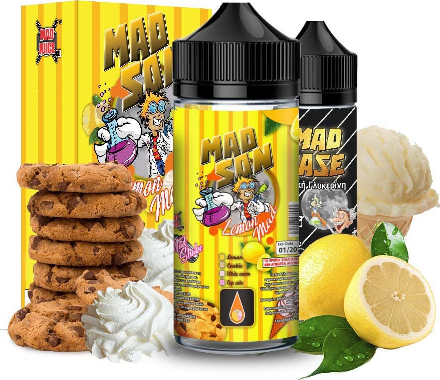 Mad Juice Flavor Shot Lemon Mad 20ml 100ml Skroutz Gr