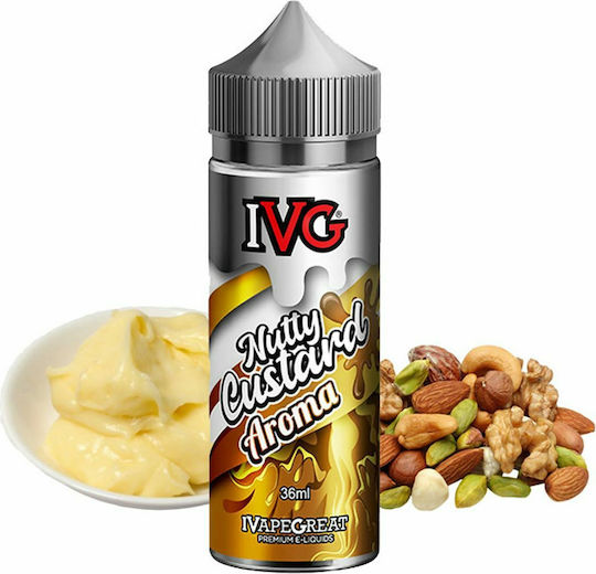 IVG Shot de aromă Nutty Custard 36ml/120ml 1buc