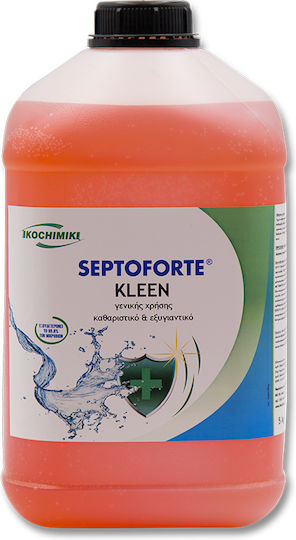 Ikochimiki Septoforte Kleen Επαγγελματικό Καθαριστικό Υγρό Γενικής Χρήσης 5lt