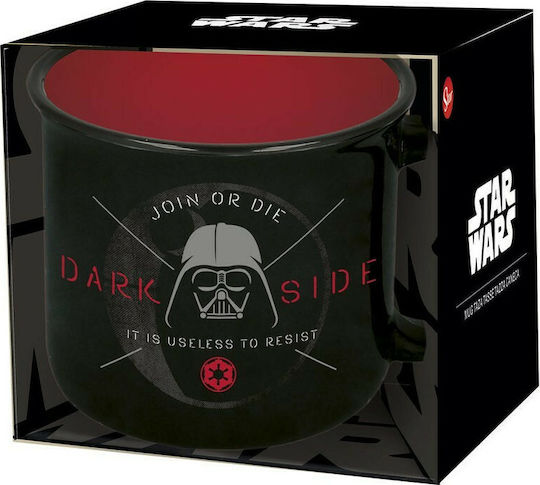Stor Star Wars Dark Side Κούπα Κεραμική Μαύρη 415ml