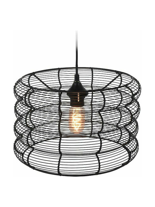 Pendant Light Suspension Grid for Socket E27 Black