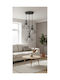 Stimeno Ciclio3200 Pendant Light Black Grid with Socket E27 20cm