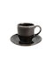 Salt & Pepper Artisan Чаша Чай Керамика Черен 220мл