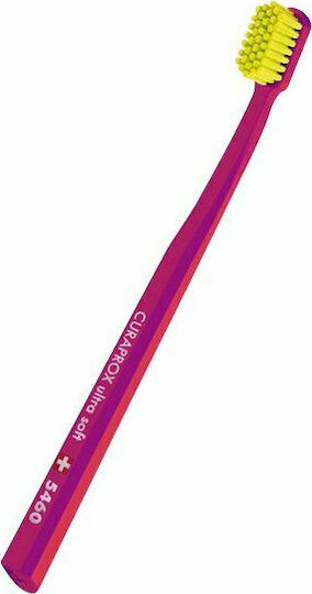 Curaprox CS 5460 Toothbrush Ultra Soft Fuchsia - Yellow