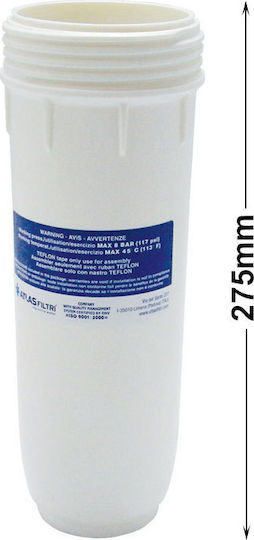Atlas Filtri DP SX Replacement Filter Housing White 15640