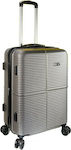 Forecast A922 Travel Suitcases Hard Silver Maximum Height 65cm with 4 Wheels