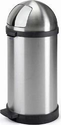 Ram Metallic Waste Bin 50lt with Pedal Inox