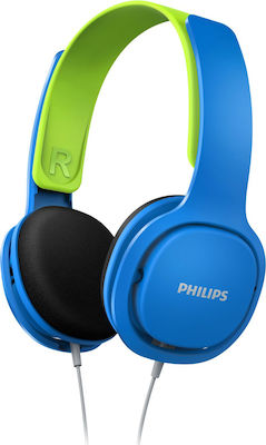 Philips SHK2000 Cu fir Pe ureche de Copii Căști Blue / Green SHK2000BL/00