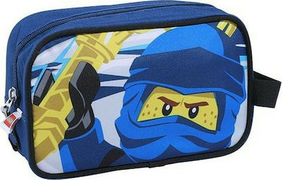 Lego Ninjago Jay-Lightning Pencil Case with 1 Compartment Blue