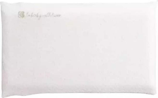 Kikka Boo Βρεφικό Μαξιλάρι Ύπνου Memory Foam Ventilated White Velvet 23x40εκ.