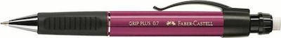 Faber-Castell Plus Creion mecanic 0.7mm cu Radiera Fuchsia