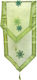 Inart Runner Green 40x140cm