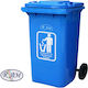 Ram Plastic Wheeled Waste Bin 240lt Blue