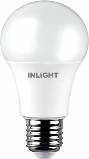 Inlight LED крушка 15W 109mm за фасунга E27 и форма A60 Топло бяло 1500лм