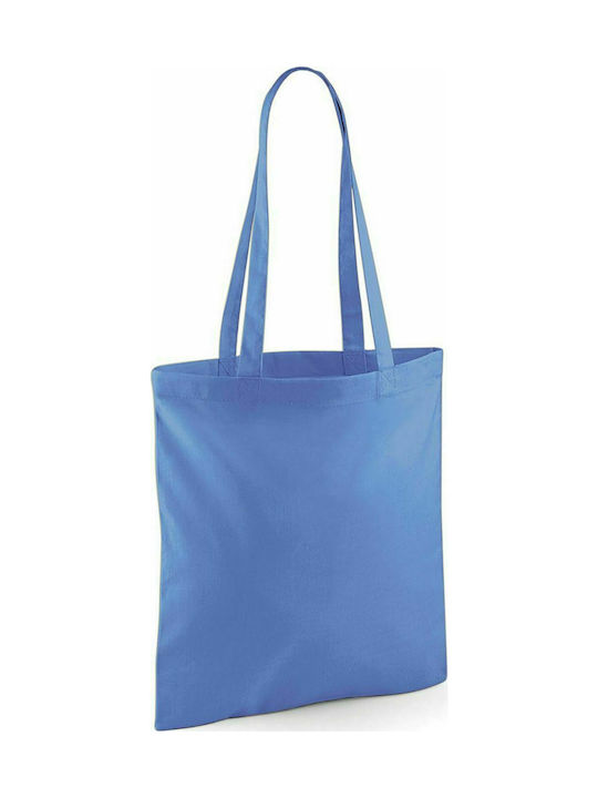 Westford Mill W101 Cotton Shopping Bag Cornflow...