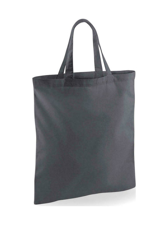 Westford Mill W101S Fabric Shopping Bag Graphite Grey