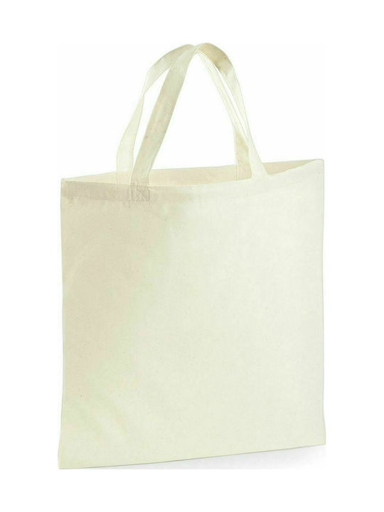 Westford Mill W100 Cotton Shopping Bag Beige