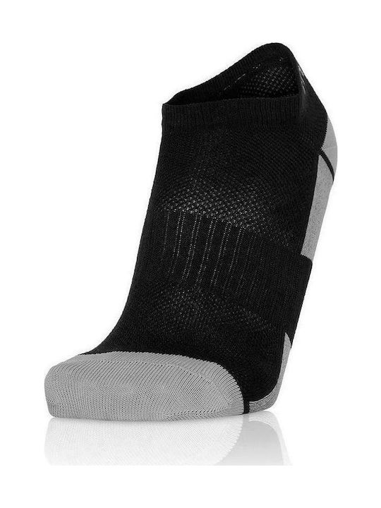 Macron Strive Running Socks Black 1 Pair