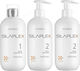 Montibello Unisex Hair Care Set Silaplex Kit with Lotion / Shampoo 3pcs