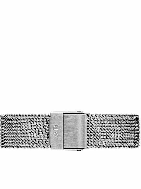 Daniel Wellington Petite Sterling Brățară din metal Argintiu 14mm