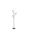 Elmark Senso LED Floor Lamp H147.5xW44.3cm. with Warm White Light 1764lm Black