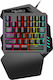 Docooler HXSJ V100 Gaming KeyPad με RGB φωτισμό (Αγγλικό US)