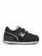 Kinder Sneakers mit Klettverschluss Schwarz