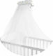 Kikka Boo Tulle Baby Crib Mosquito Net Elephant Time 540x200cm White