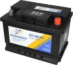 Cartechnic Car Battery Ultra Power 553 400 047 with 53Ah Capacity and 470A CCA Cartechnic Car Battery Ultra Power 553 400 047 with 53Ah Capacity and 470A CCA