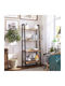 Bookcase Brown 56x34x137.5cm