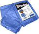 Bradas Wasserdicht Plane 60gr/m² 8x12m. Licht Typ Blau
