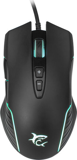 White Shark GM-5003 Azarah RGB Gaming Ποντίκι 6400 DPI Μαύρο