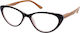 Eyelead E206 Women Reading Glasses +1.75 In Burgundy Colour E 206