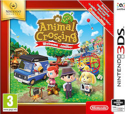Animal Crossing New Leaf Welcome Amiibo Nintendo Selects 3DS Употребявана