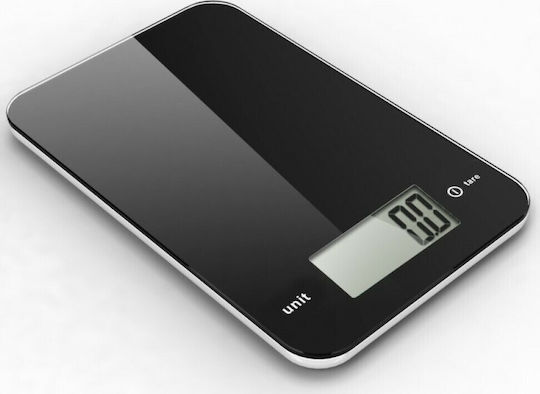 Crown Ψηφιακή Ζυγαριά Κουζίνας έως 5kg Μαύρη