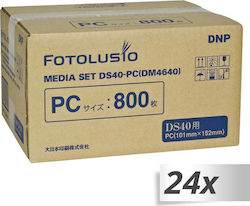 DNP DS 40 Media DS Gloss Rolă (10x15) 25 Foi