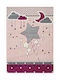 Madi Kids Cotton Rug D041A Stars 80x150cm 12mm