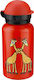 Laken Kids Water Bottle Aluminium Red 350ml