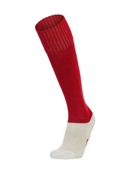 Macron Round 593174396980 Football Socks Red 1 Pair Red