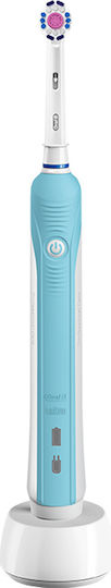 Oral-B Pro 1 500 3D White Ηλεκτρική Οδοντόβουρτσα με Χρονομετρητή Γαλάζια