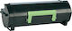 Συμβατό Toner για Laser Εκτυπωτή Lexmark 60F2000 2500 Σελίδων Μαύρο