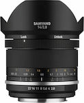 Samyang Crop Camera Lens MF 14mm F2.8 MK2 Wide Angle for Sony E Mount Black