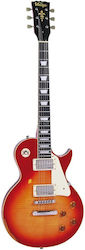Vintage V100 ReIssued Electric Guitar Single Cut Cherry Sunburst Vintage V100 ReIssued Electric Guitar Single Cut Cherry Sunburst