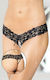 Softline 2456 Γυναικείο Sexy String Αυτοκινήτου Μαύρο