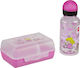 Emsa Kids Set Lunch Plastic Box Pink