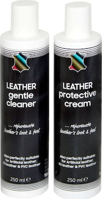 vidaXL Care Set for Leather Shoes 2 x 250ml